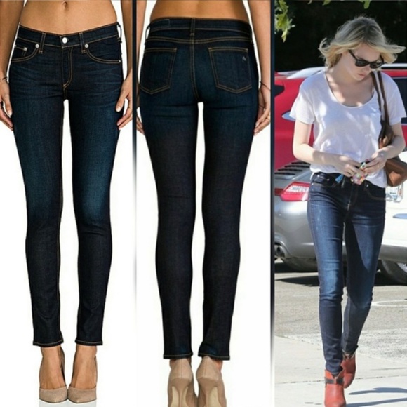 rag & bone Denim - RAG & BONE Heritage Mid Rise Skinny Jeans 28